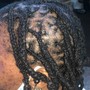 2 strands with braided roots