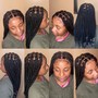 Knotless Senegalese twist