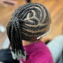 Male  Braided style