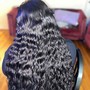 LARGE Knotless BoHo Braids with curly Human hair -New client Discount