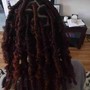 Two stand twist w/braid (Natural Twists)