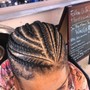 Cornrows - (Straight Back)