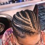 Cornrows - (Straight Back)