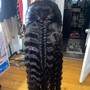 Wig Braid down