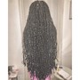 Medium  Knotless Braids