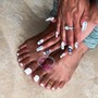 Bling Nails, Acrylic Toes