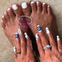 Gel Pedicure