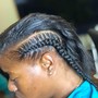 Braids (stitch ponytail) medium