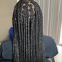 Smedium Box Braids