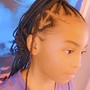 Box Braids over Locs