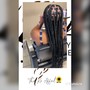 Large Knotless Braids