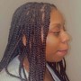 mini small Knotless Braids/boho