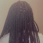 mini small Knotless Braids/boho