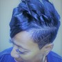 Trim w/ Tapered/ Fade includes Shampoo/Instant Moisturizing Conditioner /Style