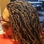 Loc Retwist and wash