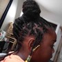 Kid’s Loc Retwist and Style