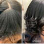 Shampoo and Style -RELAXED HAIR-