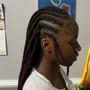 Braid down for wig install