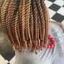 natural hair boho braids