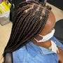 Large Knotless Braids