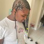 Kid male braids