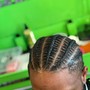 Kid's Braids Added Hair