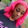 Partial sew-in w/ braids