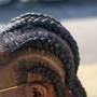 Boho braids back length