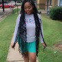 Medium Knotless  Soft  Locs