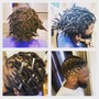 Retwist and Style- Shoulder Length to MID Back