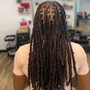 FEED IN BRAIDS OVER LOC