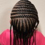 Faux Locs (small) with crochet hair