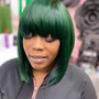 Quick weave  Bob Special with hair