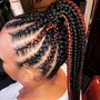 4 Feed in Braids