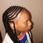 Knotless kids Box Braids