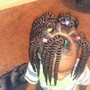 Kids crochet curly hair