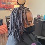 Marley Twist over locs