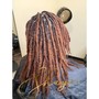 Marley Twist over locs