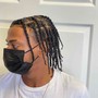 Men/Boys Box Braids/Two Strand Twist (shoulder length or shorter)