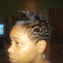 Style on Short Relaxed hair