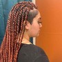 Goddess Braids On Natural Hair