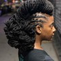 Loc Maintenance for short hair to medium neck length!