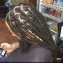 Cornrows natural hair/ with wash