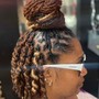 Loc Re-twist maintenance for longer hair