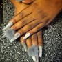 Short Acrylic Nails