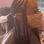 Partial Sew In (Traditional Sew in with Leave out)