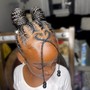 Fulani/Tribal (Mid-Back Length) Braids