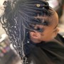 Large Box/knotless braids/faux locs/Crochet/Marley Twist