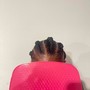 Feed in Braidstyle/Braided ponytail