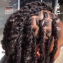 The Works for Medium length Locs